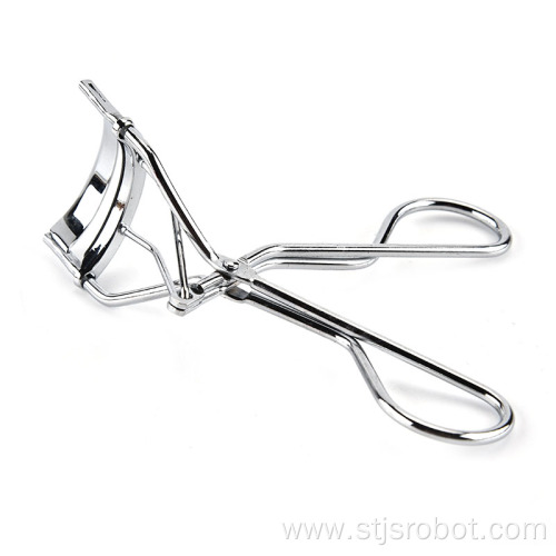 High quality fashion portable stainless steel handle eyelash curler for curling eyelash for cosmetic purpose